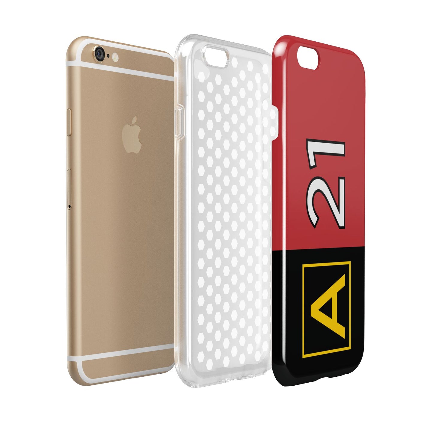 Custom Runway Location and Hold Position Apple iPhone 6 3D Tough Case Expanded view