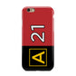 Custom Runway Location and Hold Position Apple iPhone 6 3D Tough Case