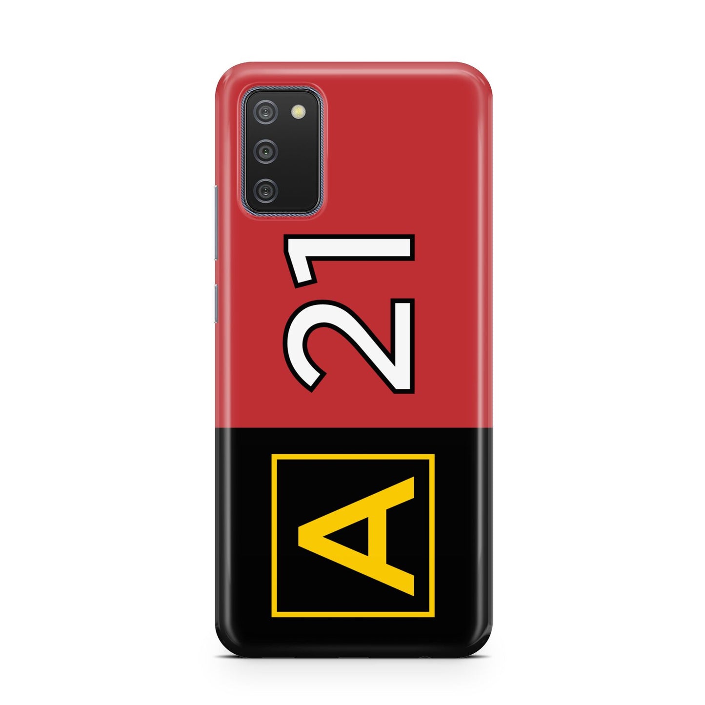 Custom Runway Location and Hold Position Samsung A02s Case