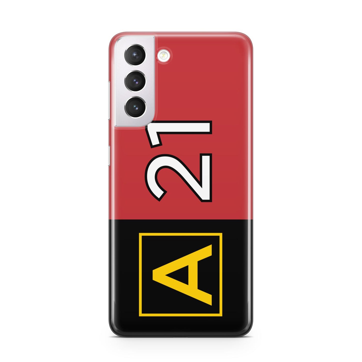 Custom Runway Location and Hold Position Samsung S21 Case