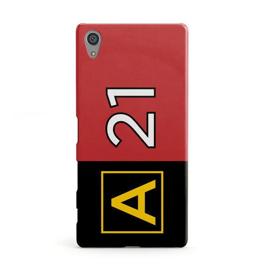 Custom Runway Location and Hold Position Sony Xperia Case