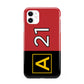 Custom Runway Location and Hold Position iPhone 11 3D Tough Case