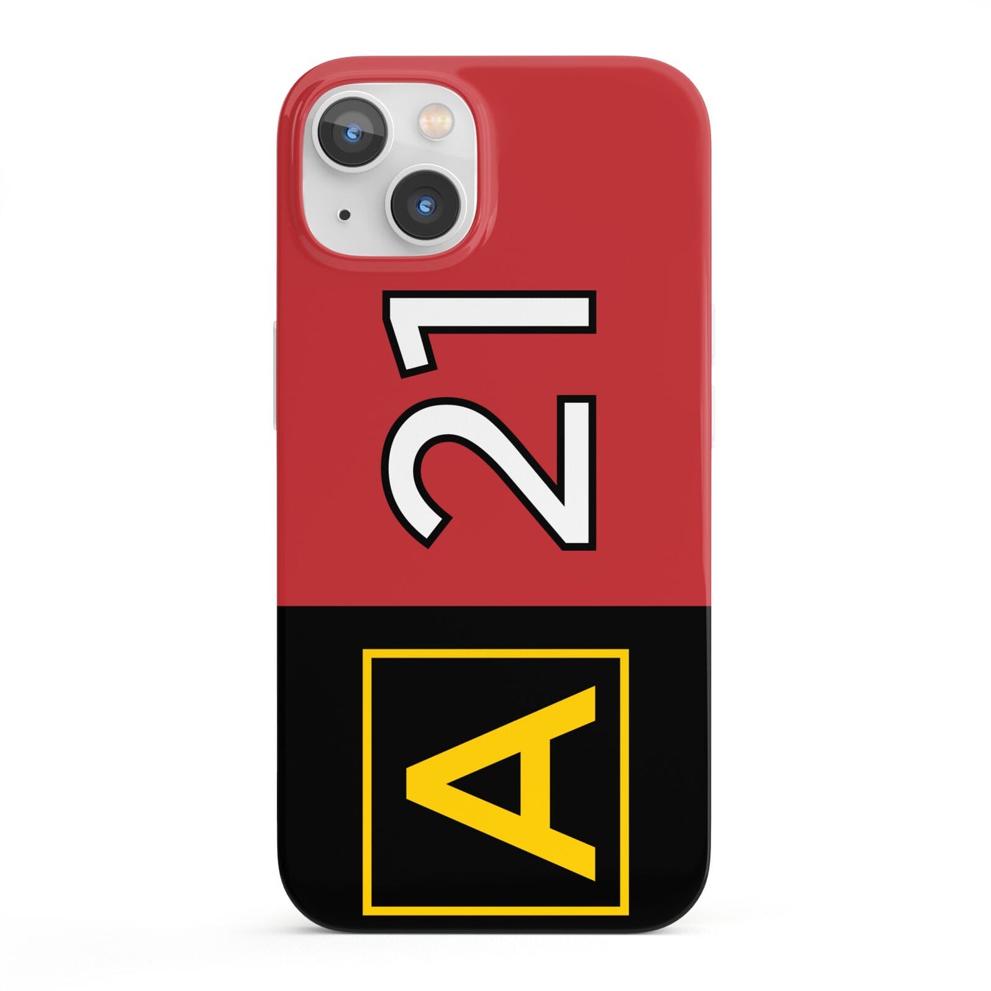 Custom Runway Location and Hold Position iPhone 13 Full Wrap 3D Snap Case