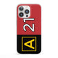 Custom Runway Location and Hold Position iPhone 13 Pro Clear Bumper Case
