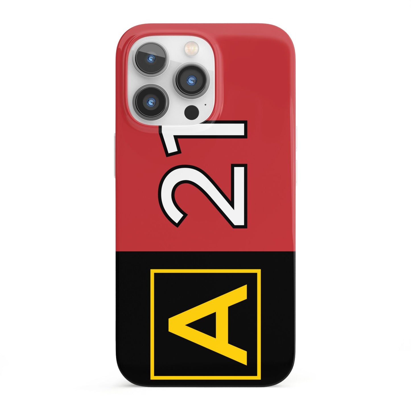 Custom Runway Location and Hold Position iPhone 13 Pro Full Wrap 3D Snap Case