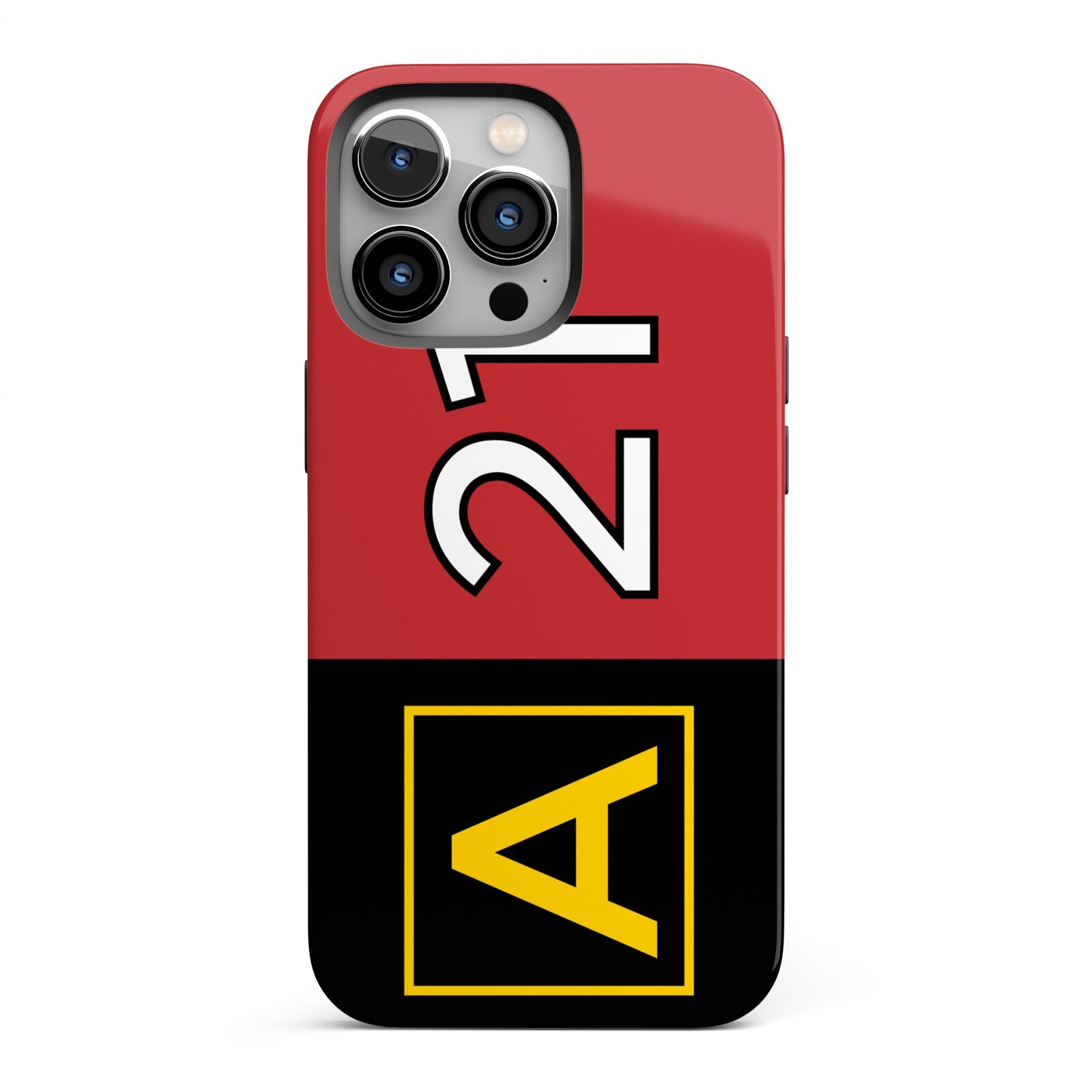 Custom Runway Location and Hold Position iPhone 13 Pro Full Wrap 3D Tough Case