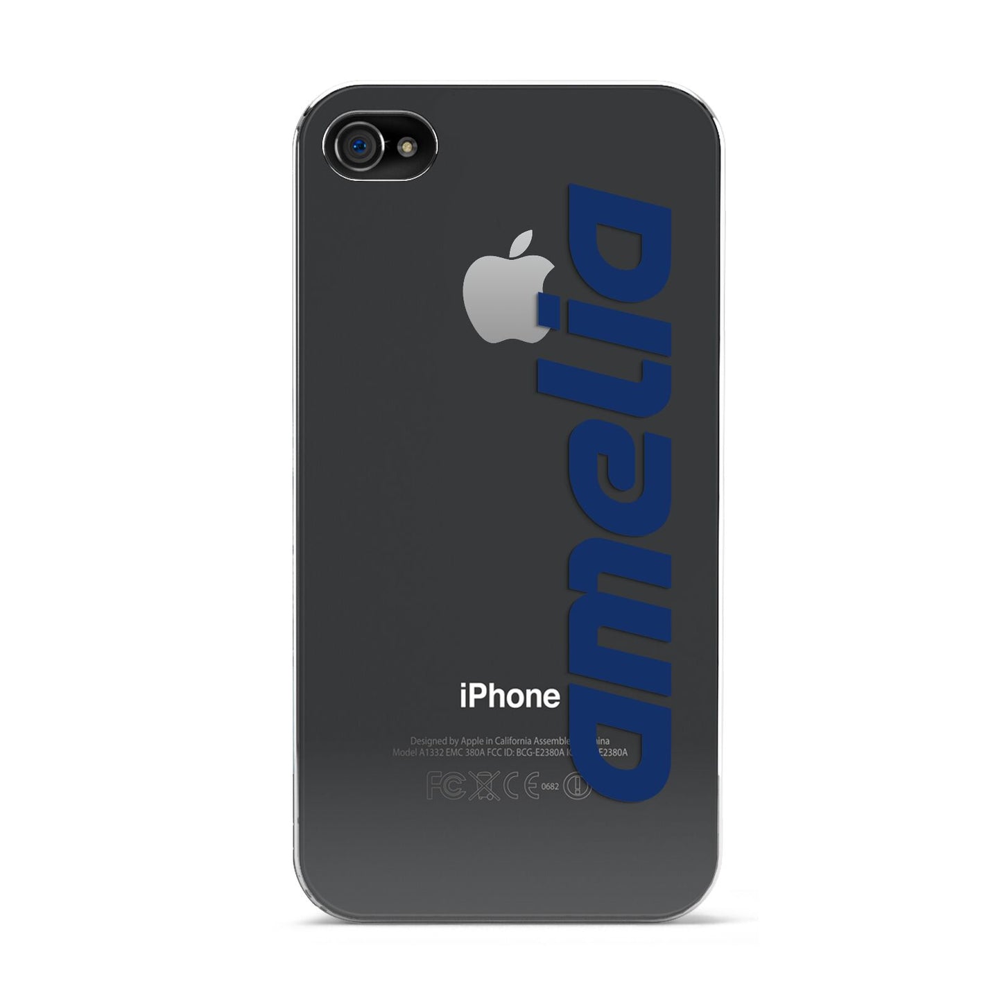 Custom Sci Fi Text Apple iPhone 4s Case