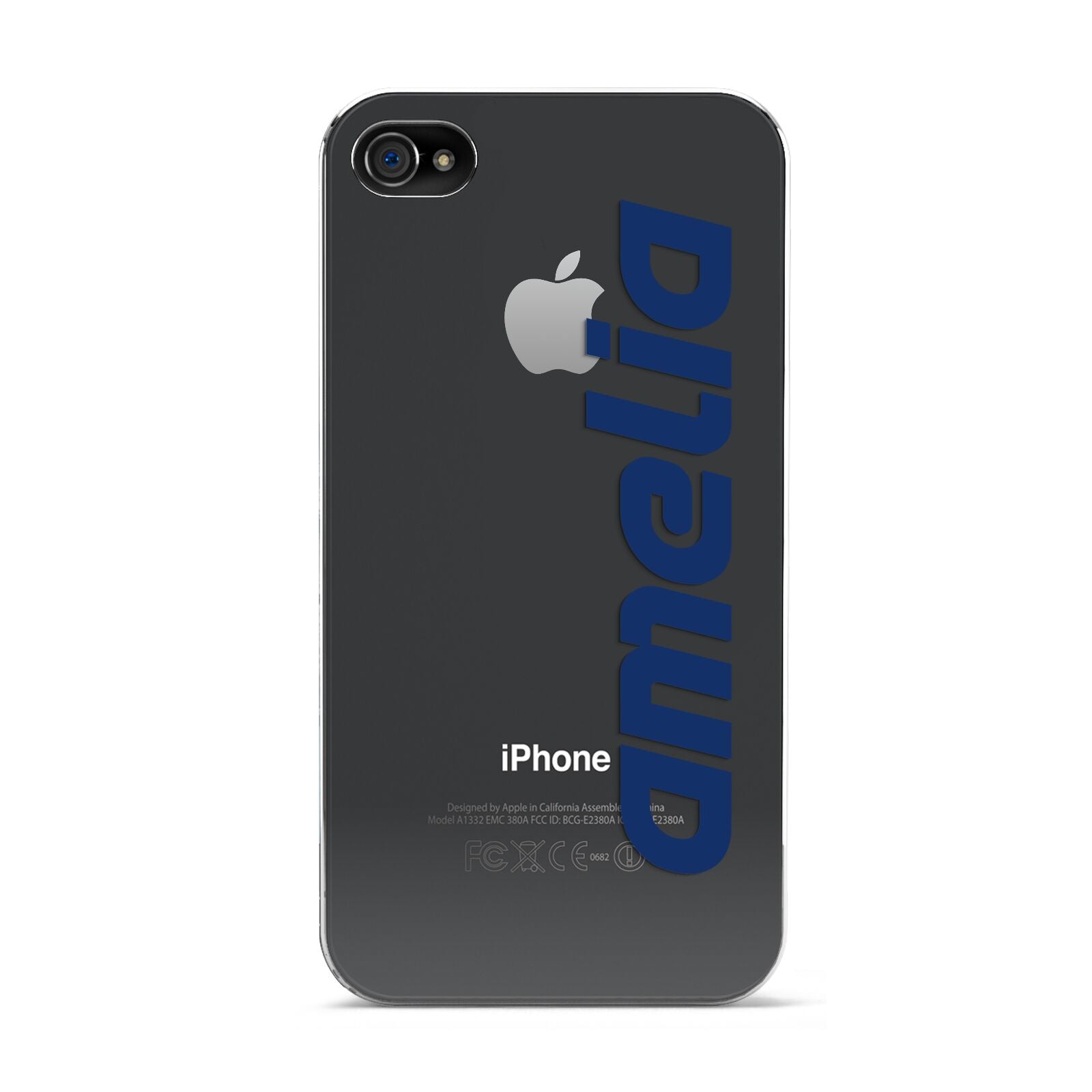 Custom Sci Fi Text Apple iPhone 4s Case
