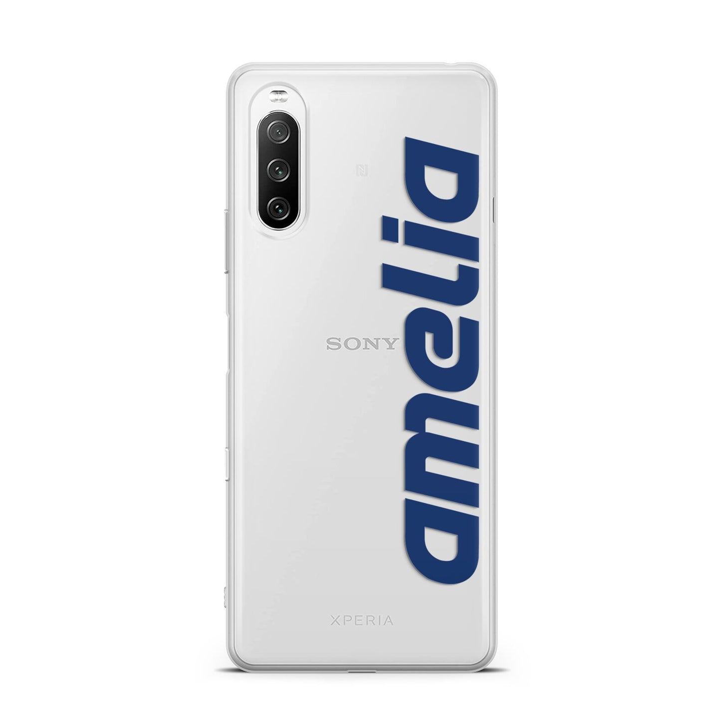 Custom Sci Fi Text Sony Xperia 10 III Case