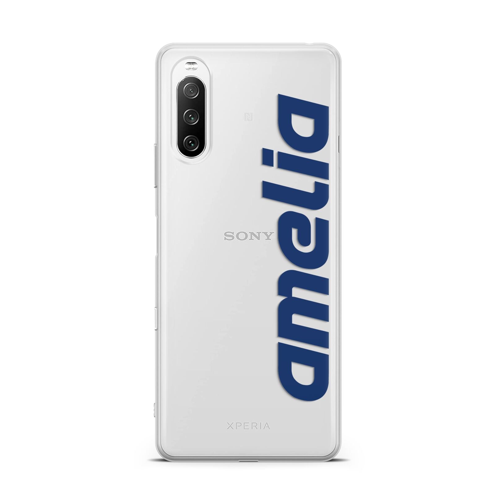Custom Sci Fi Text Sony Xperia 10 III Case