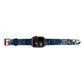 Custom Sea Apple Watch Strap Size 38mm Landscape Image Red Hardware
