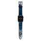 Custom Sea Apple Watch Strap with Blue Hardware