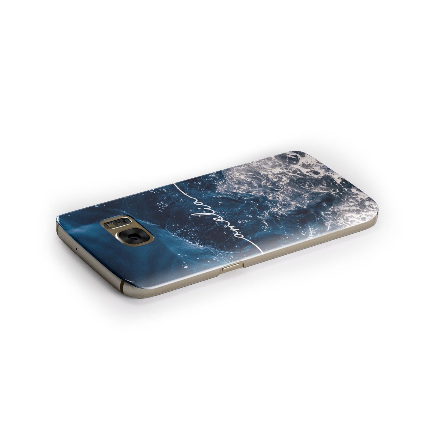 Custom Sea Samsung Galaxy Case Side Close Up