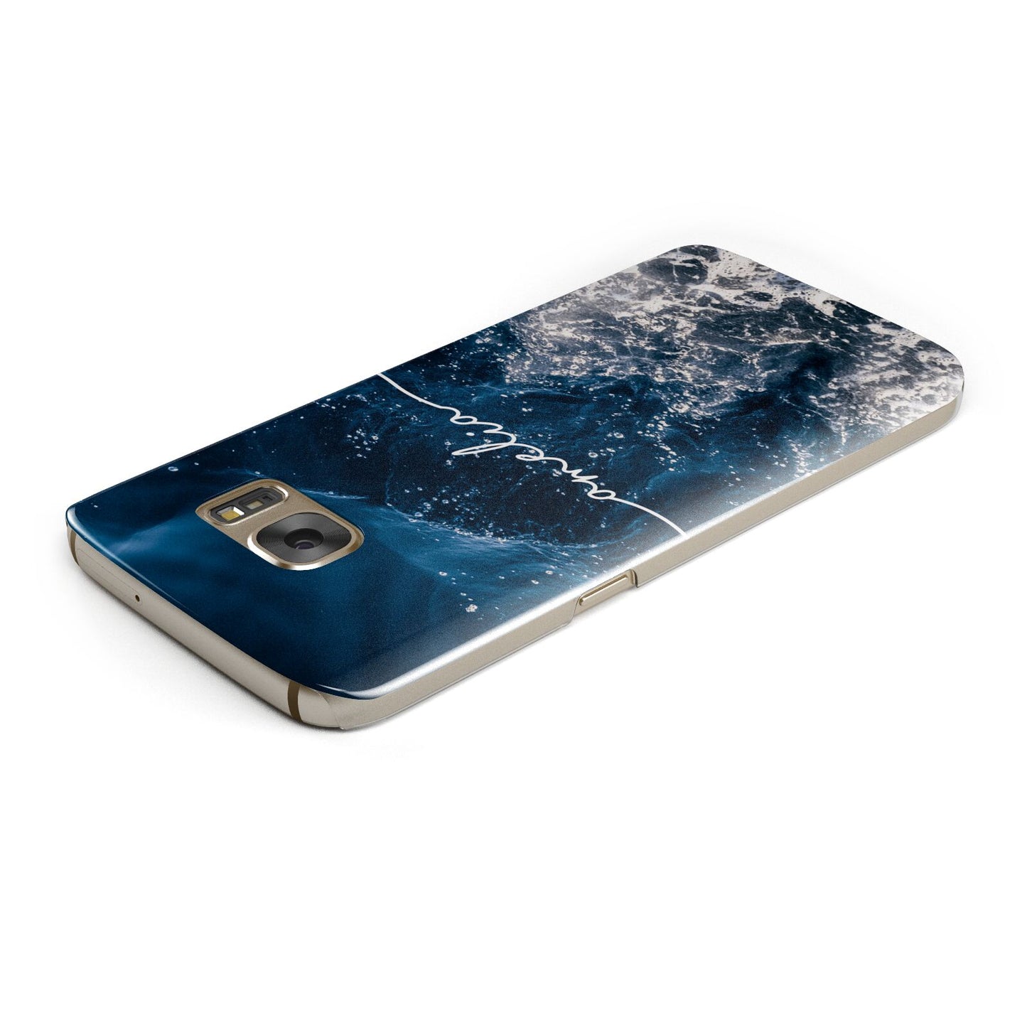 Custom Sea Samsung Galaxy Case Top Cutout