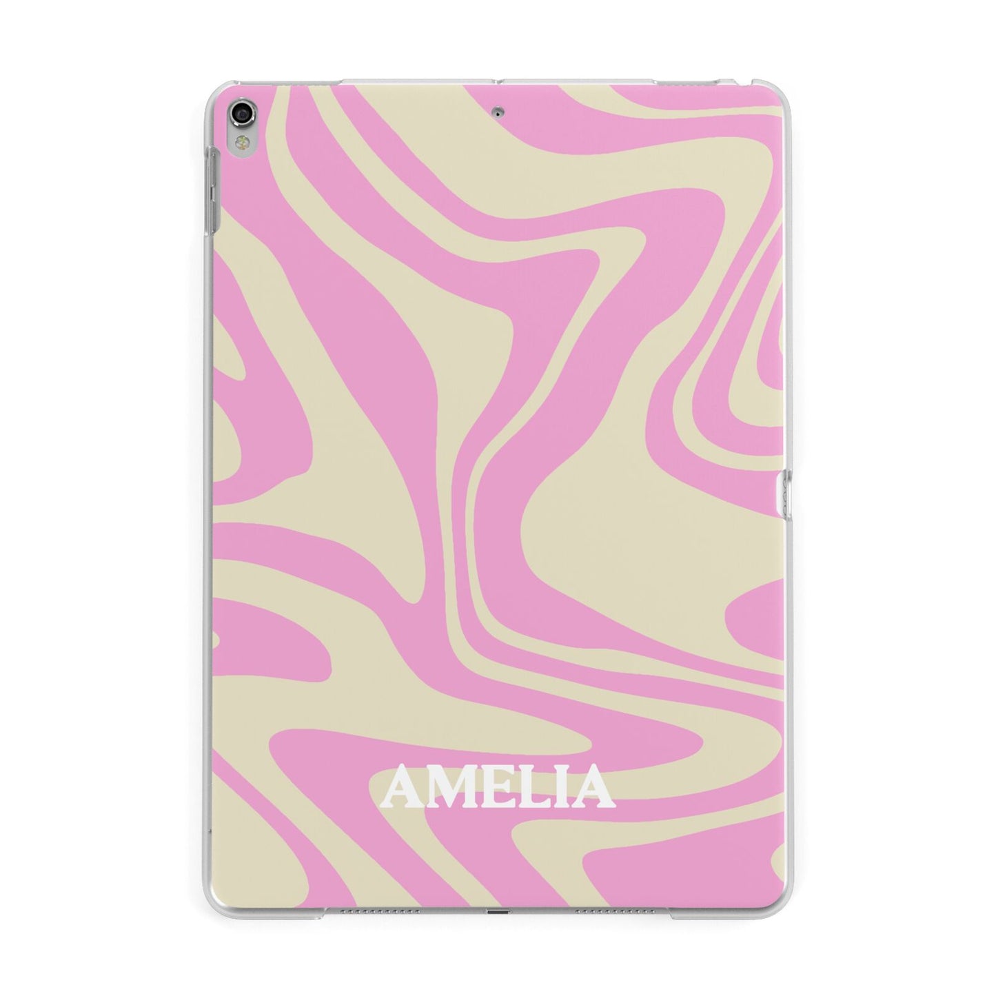 Custom Seventies Apple iPad Silver Case