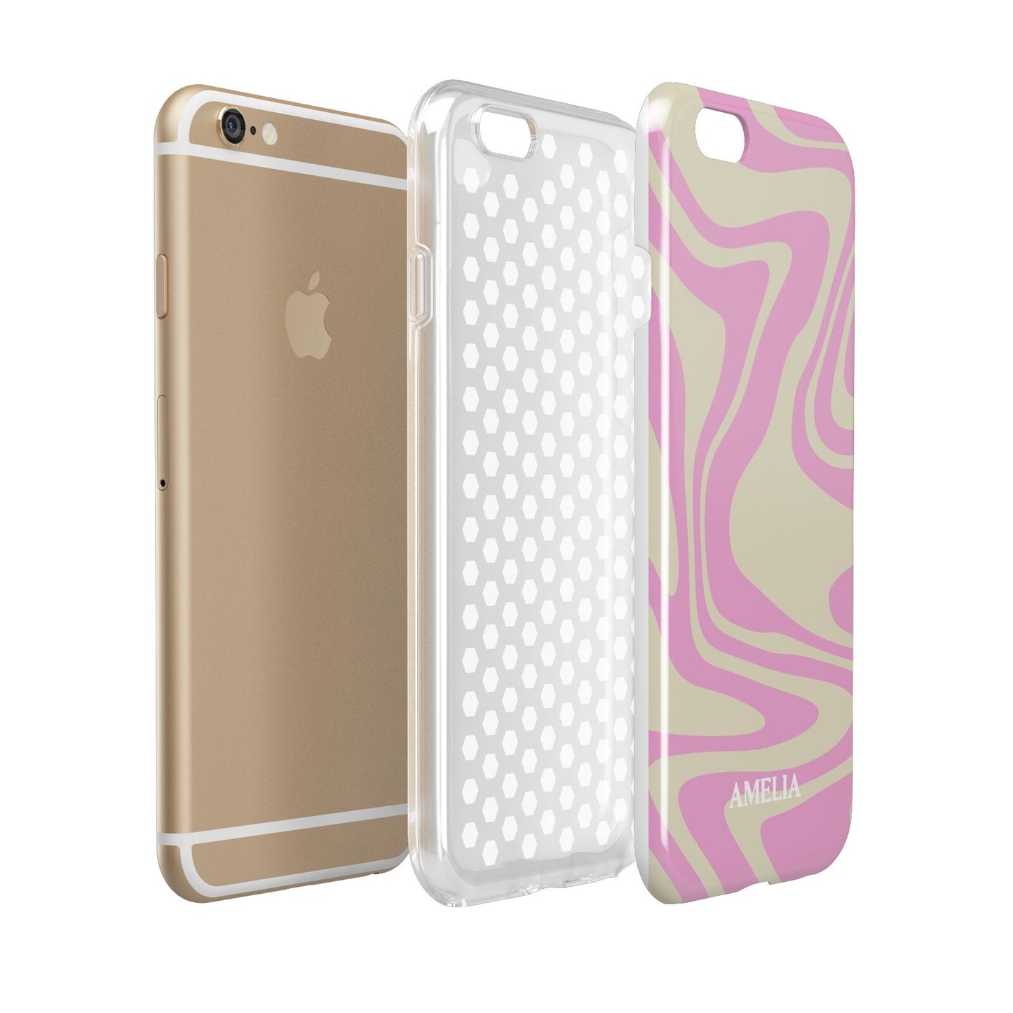 Custom Seventies Apple iPhone 6 3D Tough Case Expanded view