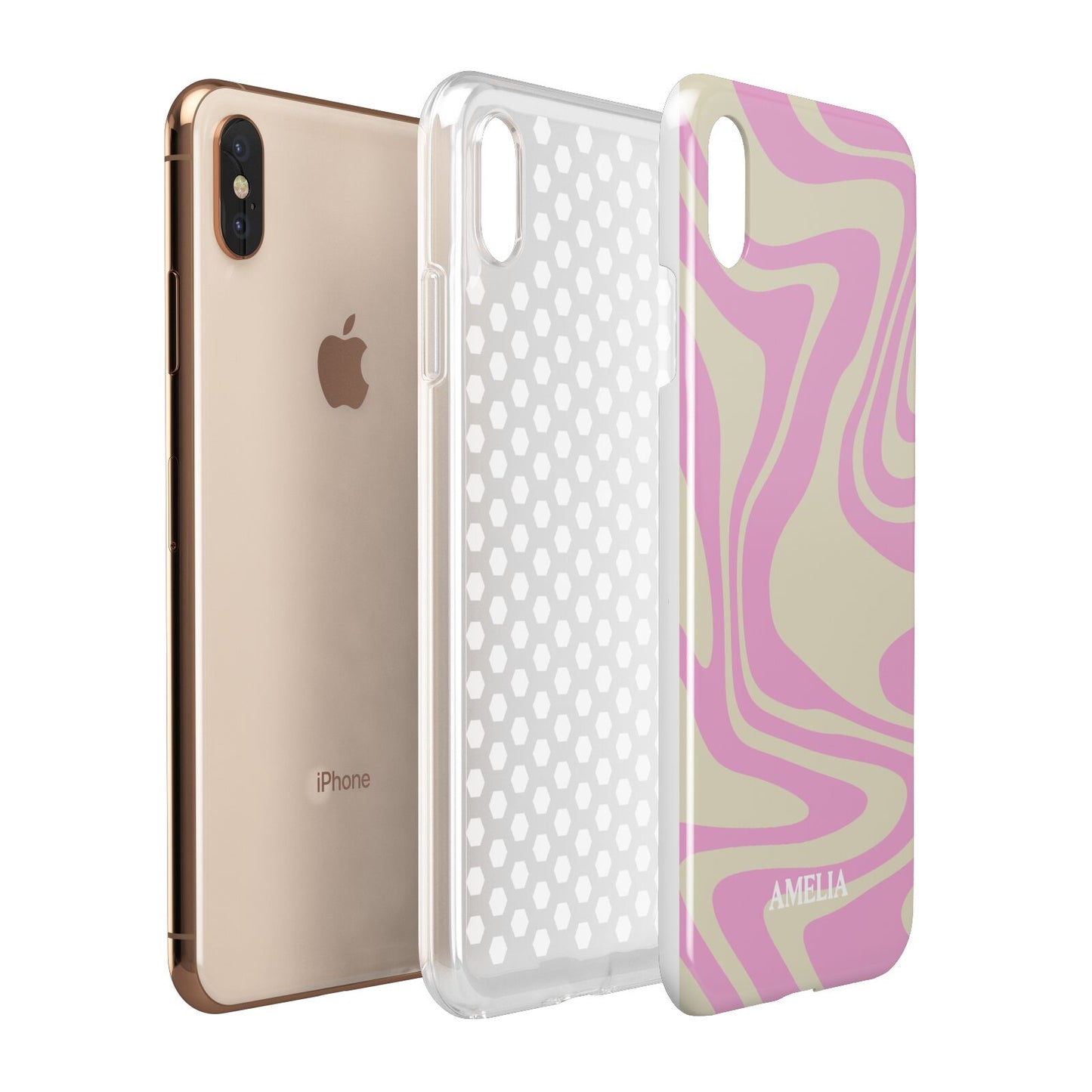 Custom Seventies Apple iPhone Xs Max 3D Tough Case Expanded View