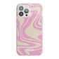 Custom Seventies iPhone 13 Pro Max TPU Impact Case with Pink Edges