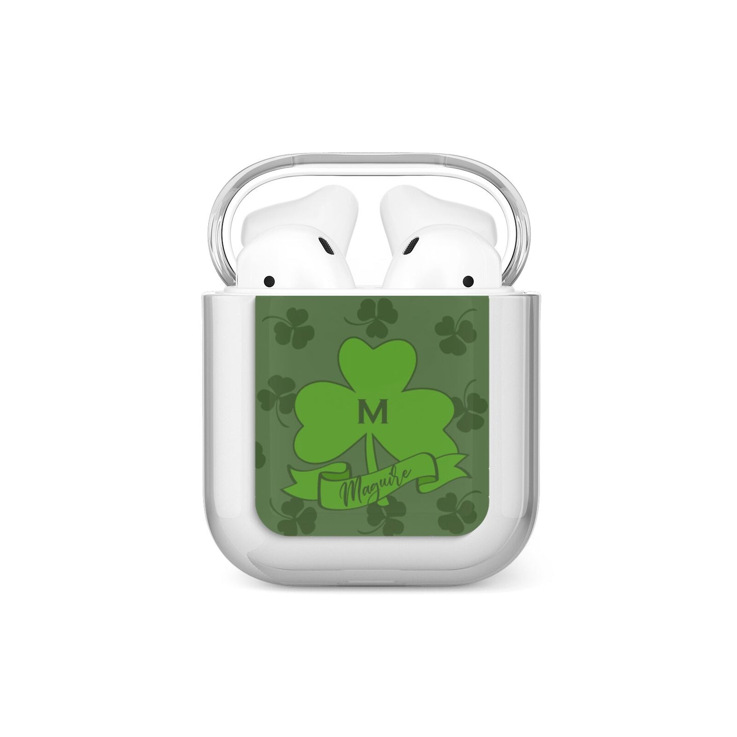 Custom Shamrock AirPods Case