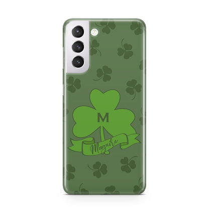 Custom Shamrock Samsung S21 Case