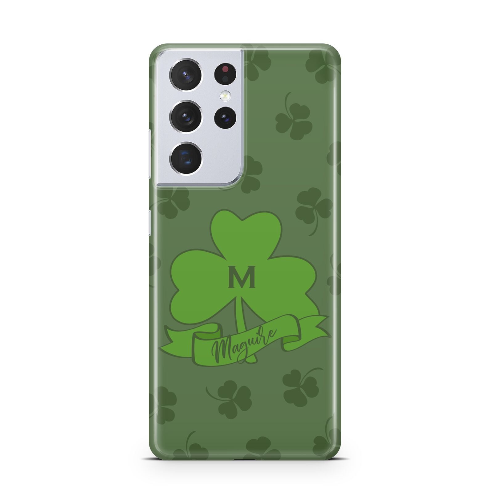 Custom Shamrock Samsung S21 Ultra Case