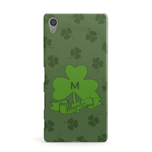 Custom Shamrock Sony Xperia Case