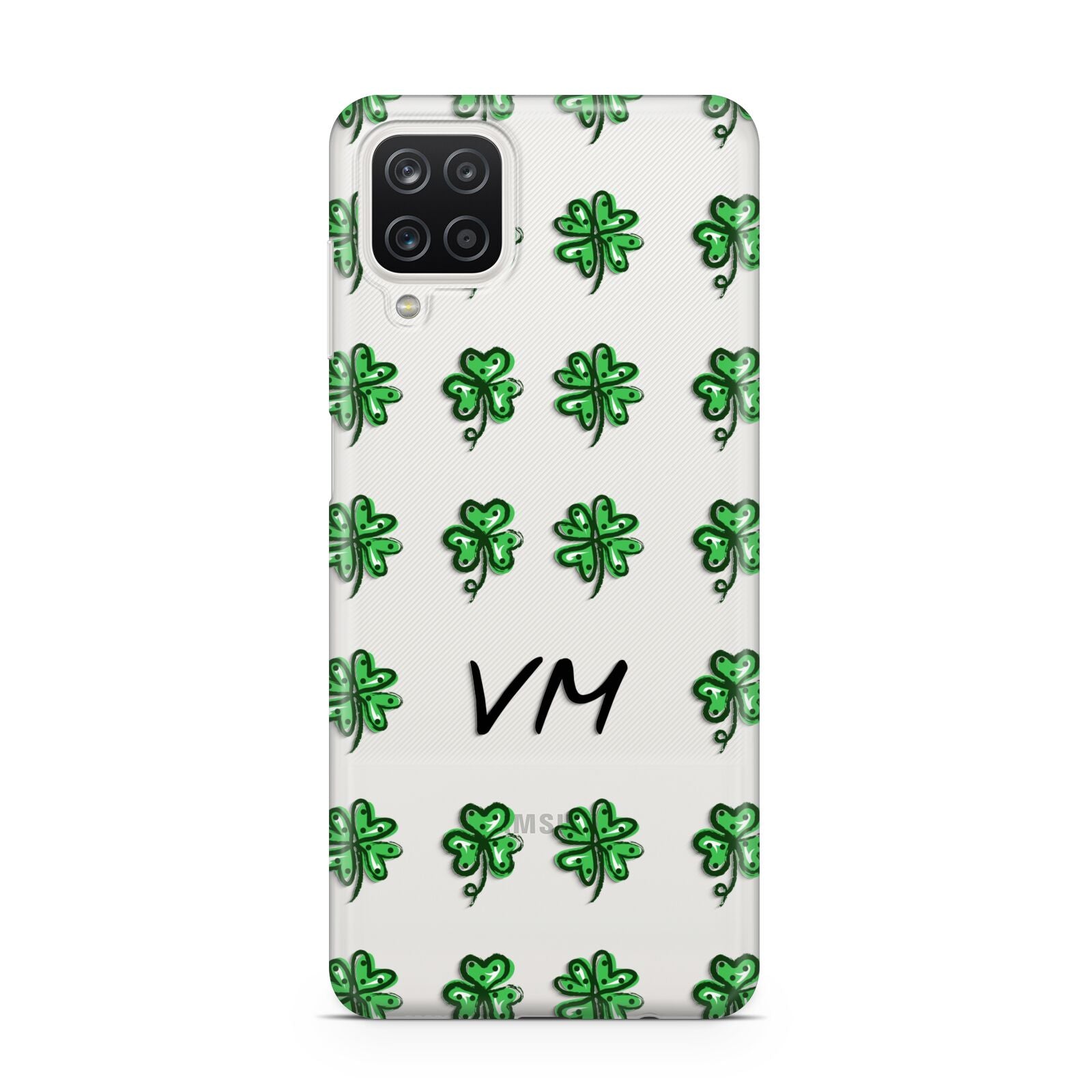 Custom Shamrocks Samsung A12 Case