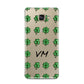 Custom Shamrocks Samsung Galaxy A3 2016 Case on gold phone