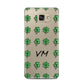 Custom Shamrocks Samsung Galaxy A5 2016 Case on gold phone