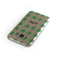 Custom Shamrocks Samsung Galaxy Case Front Close Up