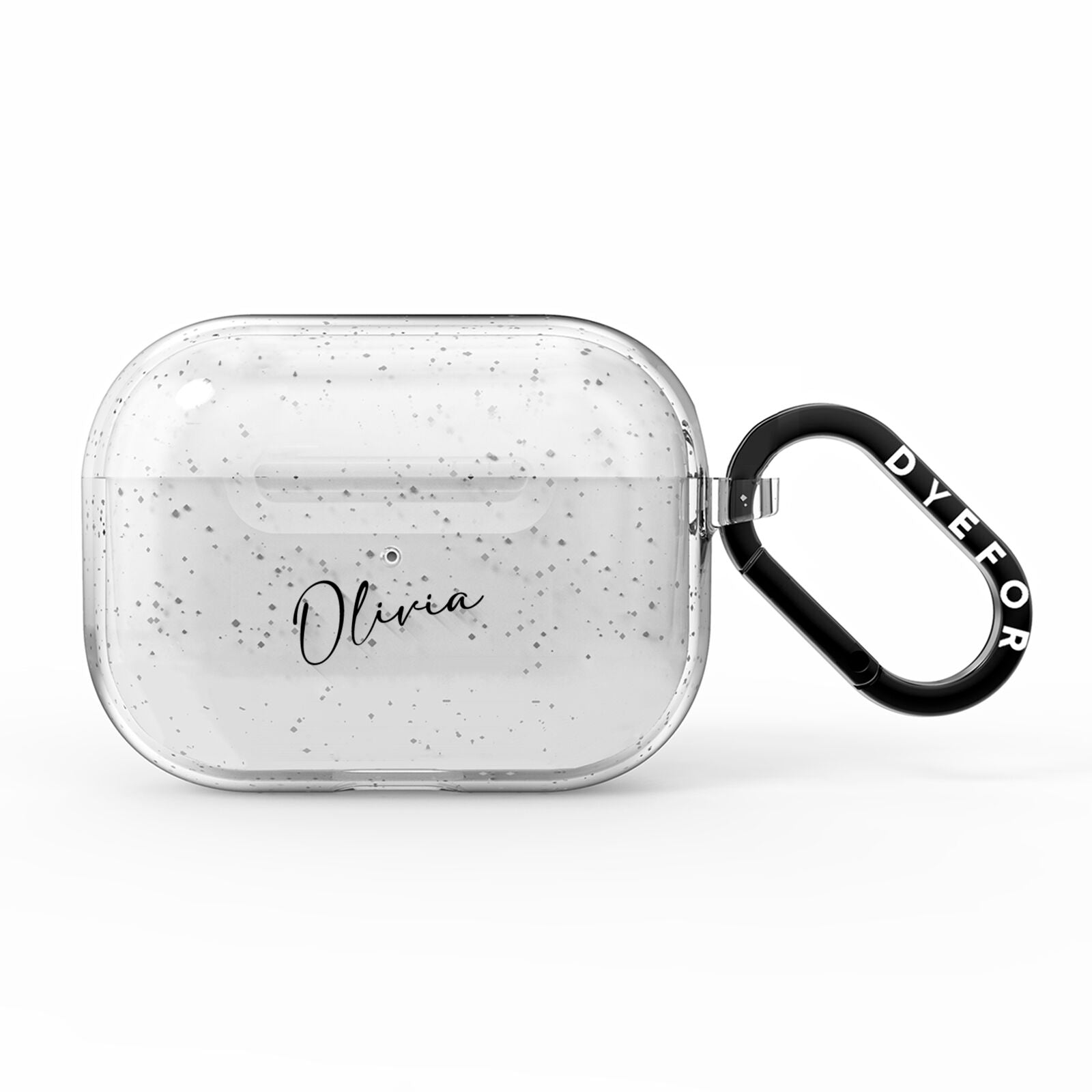 Custom Signature AirPods Pro Glitter Case