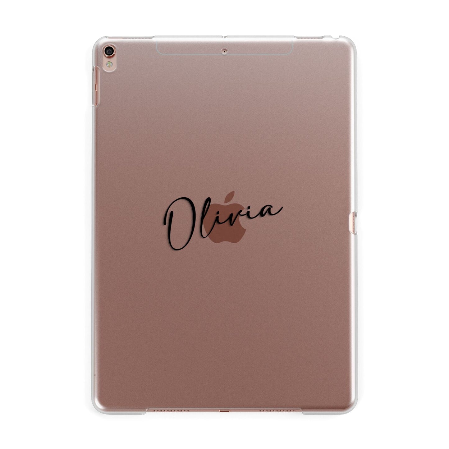 Custom Signature Apple iPad Rose Gold Case
