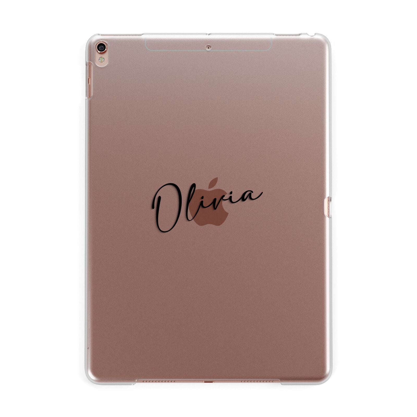 Custom Signature Apple iPad Rose Gold Case