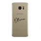 Custom Signature Samsung Galaxy S7 Edge Case