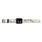 Custom Snakeskin Apple Watch Strap Size 38mm Landscape Image Space Grey Hardware