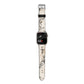 Custom Snakeskin Apple Watch Strap Size 38mm with Silver Hardware