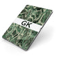 Custom Snakeskin Effect Apple iPad Case on Grey iPad Side View