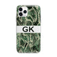 Custom Snakeskin Effect Apple iPhone 11 Pro Max in Silver with Bumper Case