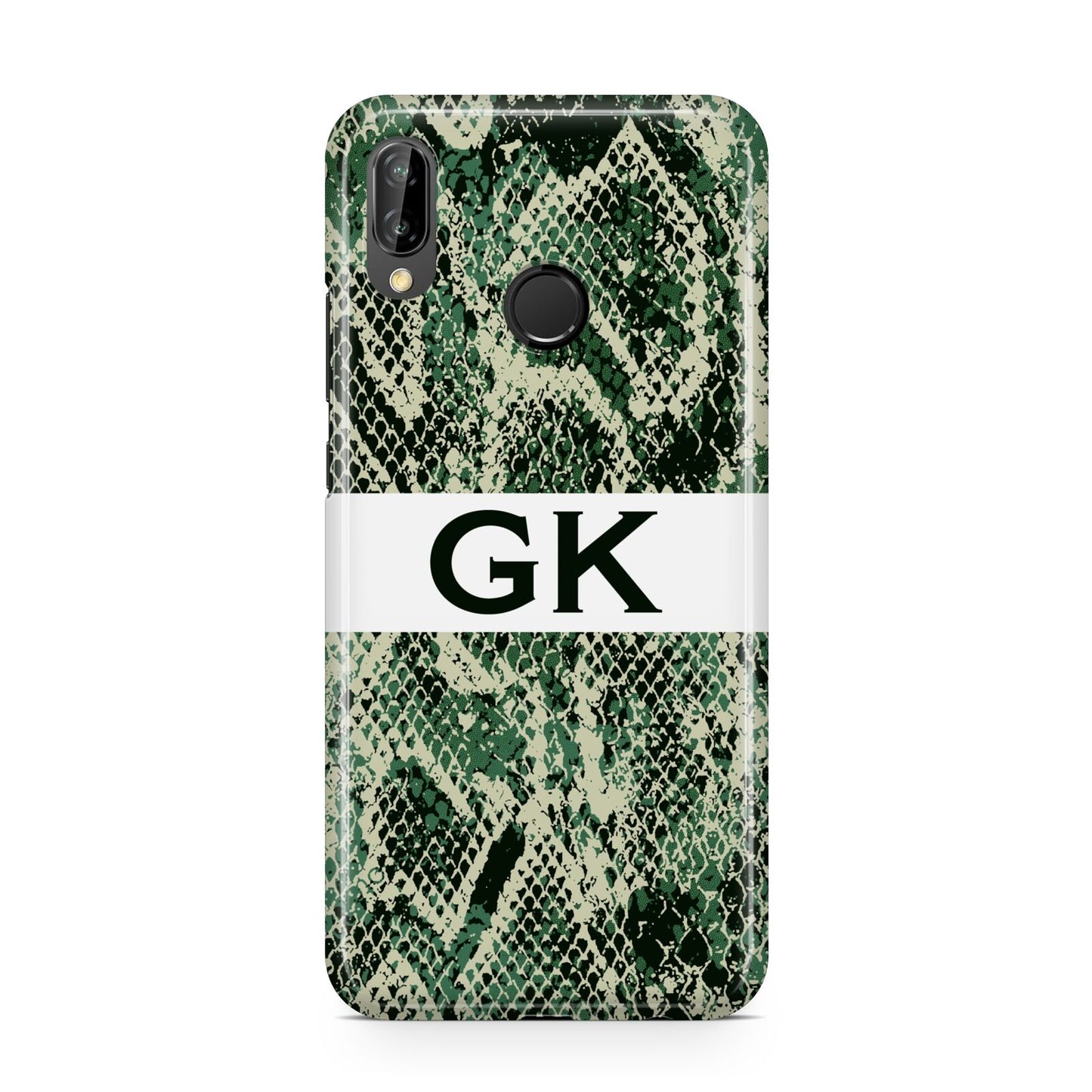Custom Snakeskin Effect Huawei P20 Lite Phone Case