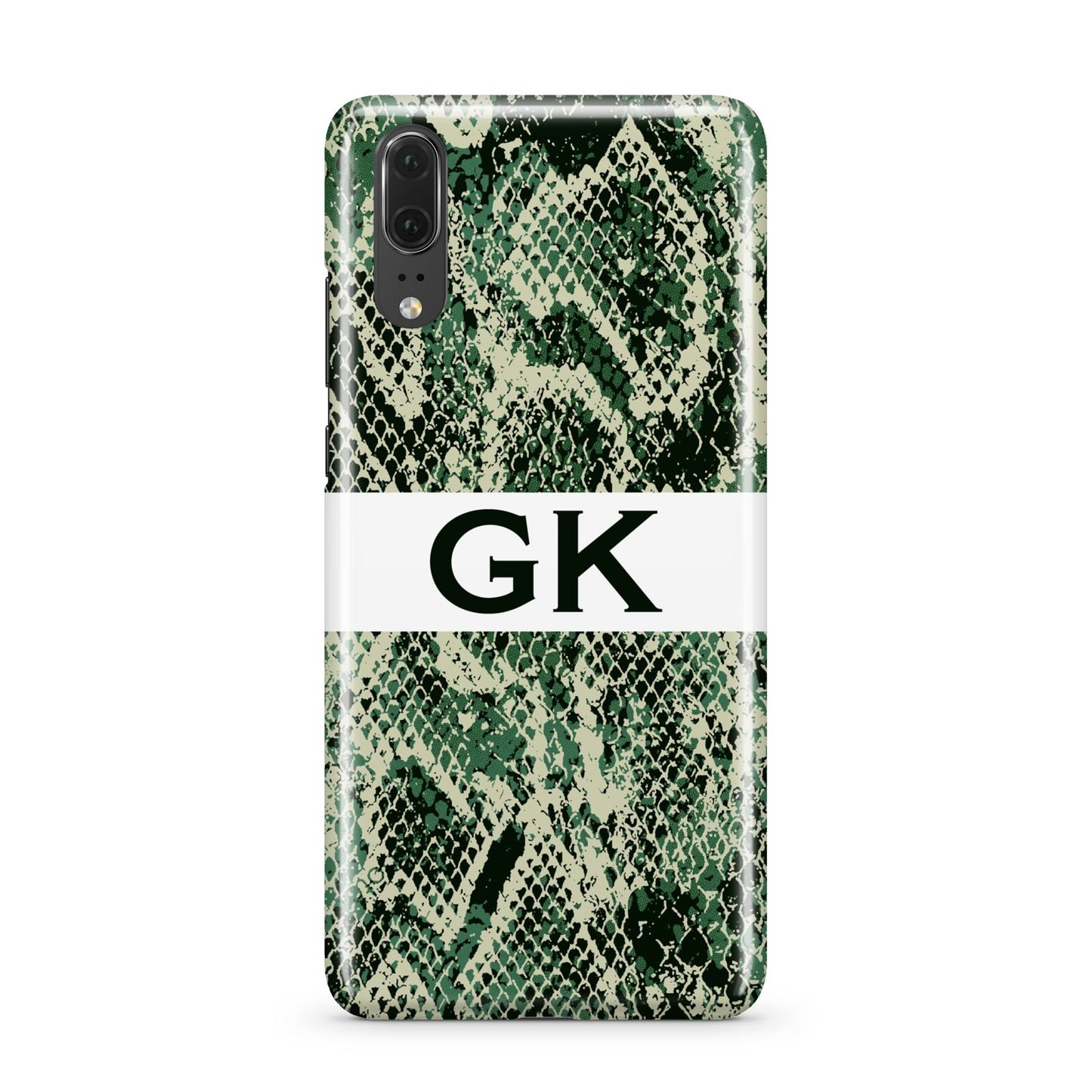Custom Snakeskin Effect Huawei P20 Phone Case