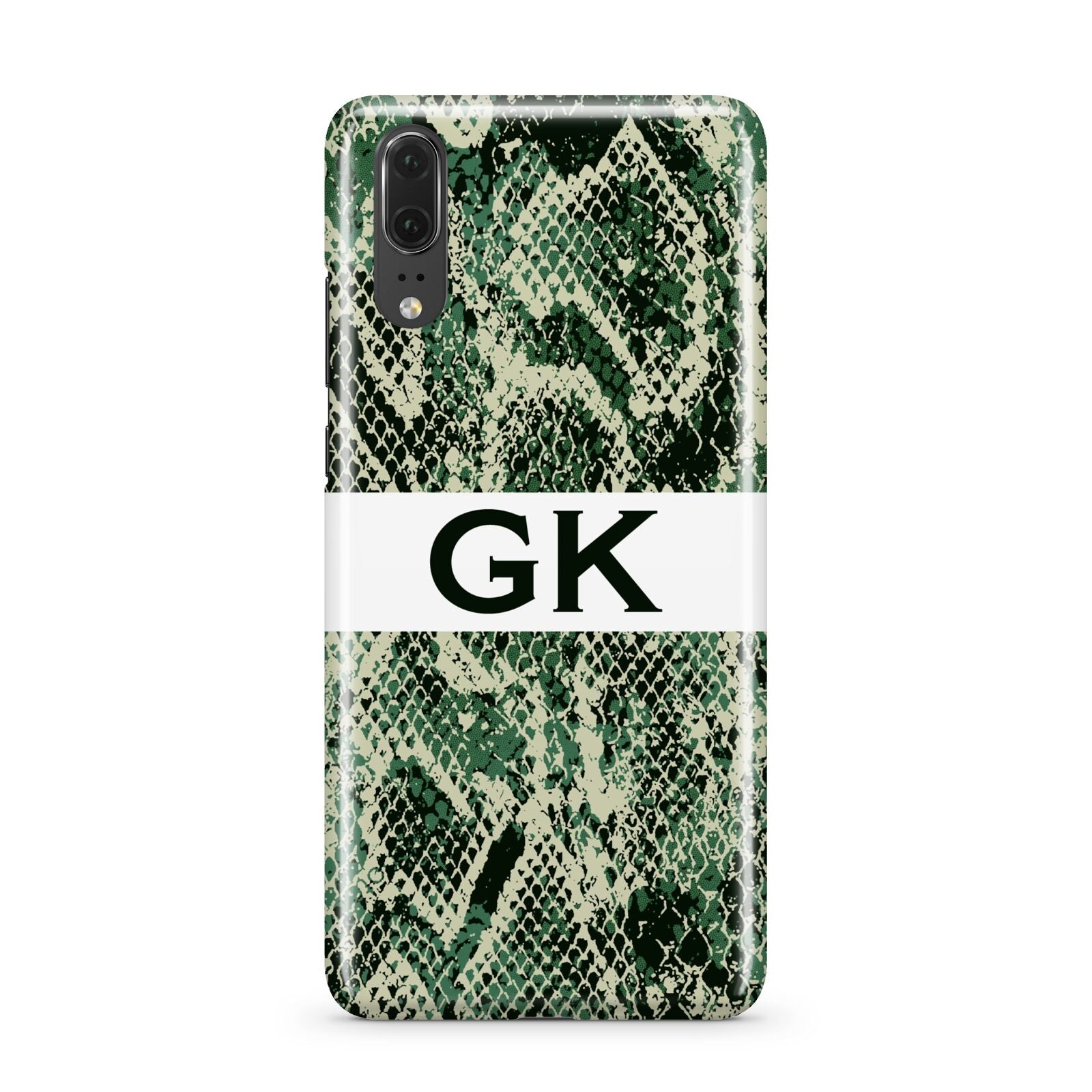 Custom Snakeskin Effect Huawei P20 Phone Case