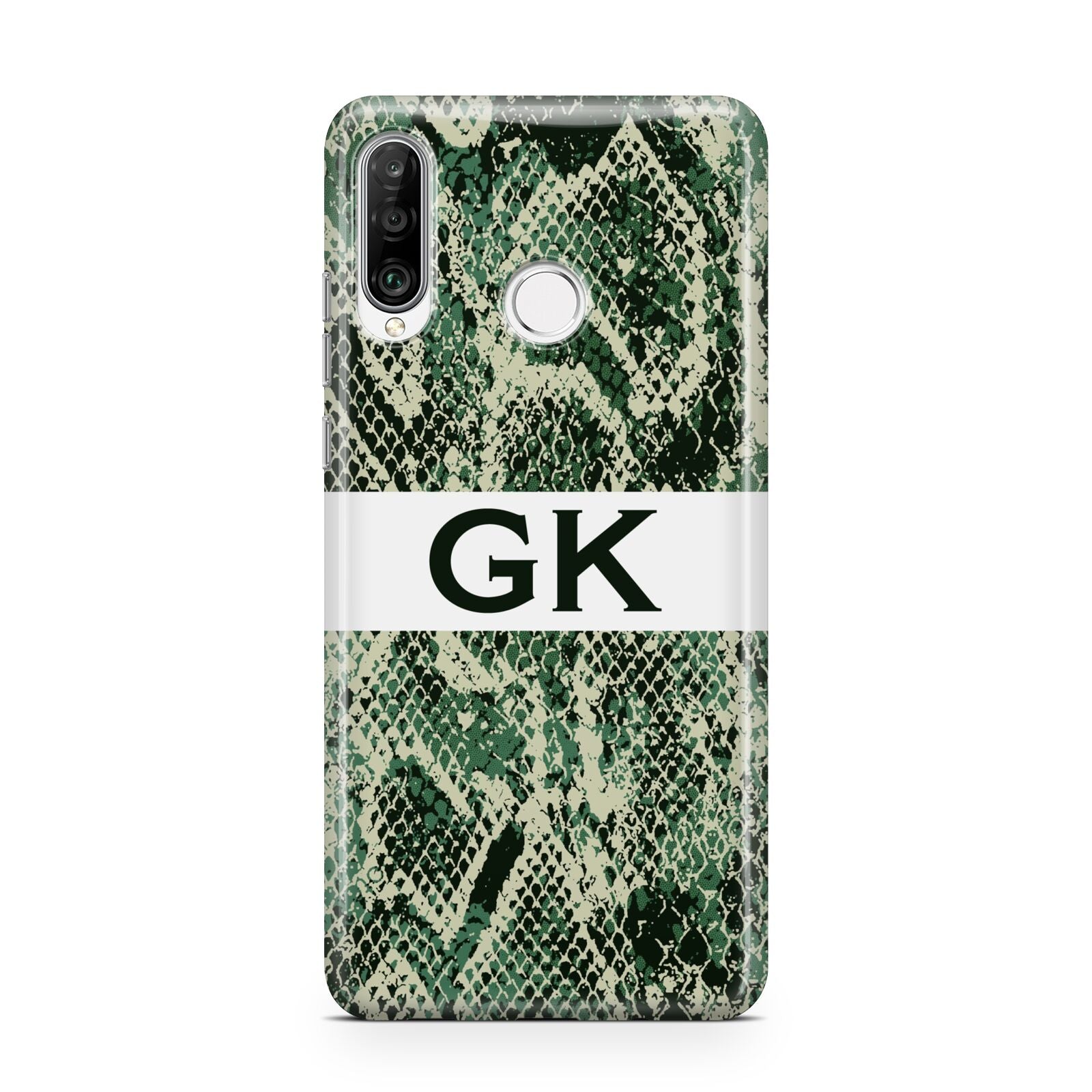 Custom Snakeskin Effect Huawei P30 Lite Phone Case