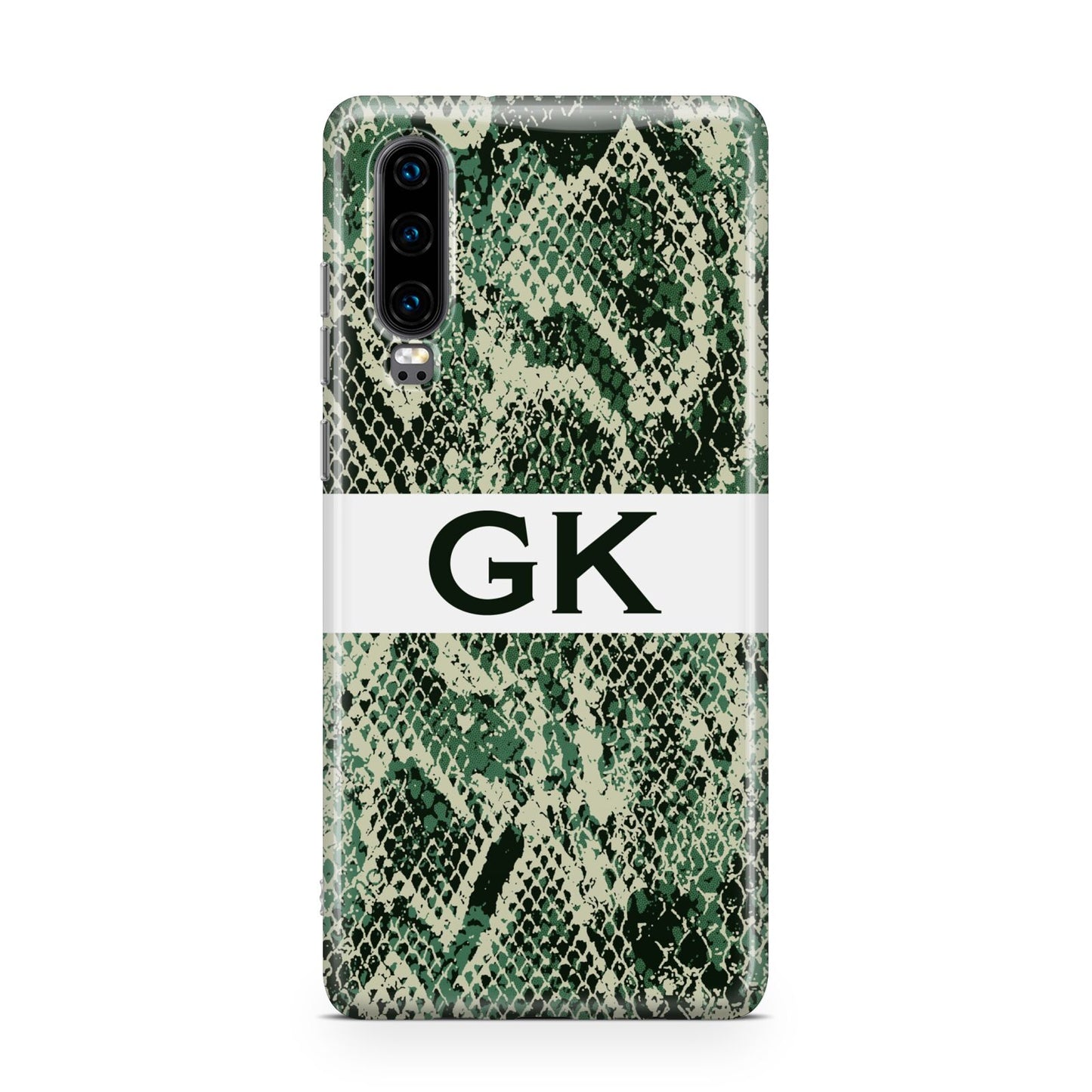 Custom Snakeskin Effect Huawei P30 Phone Case