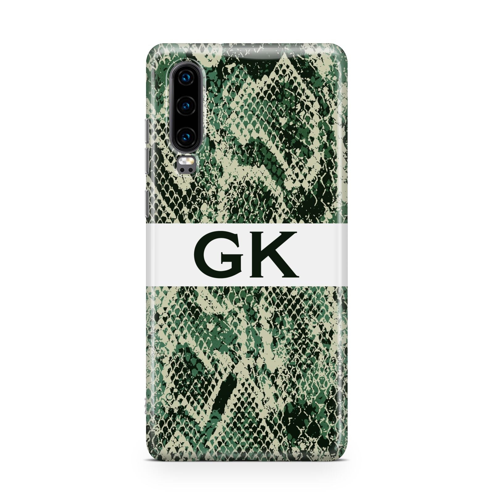 Custom Snakeskin Effect Huawei P30 Phone Case