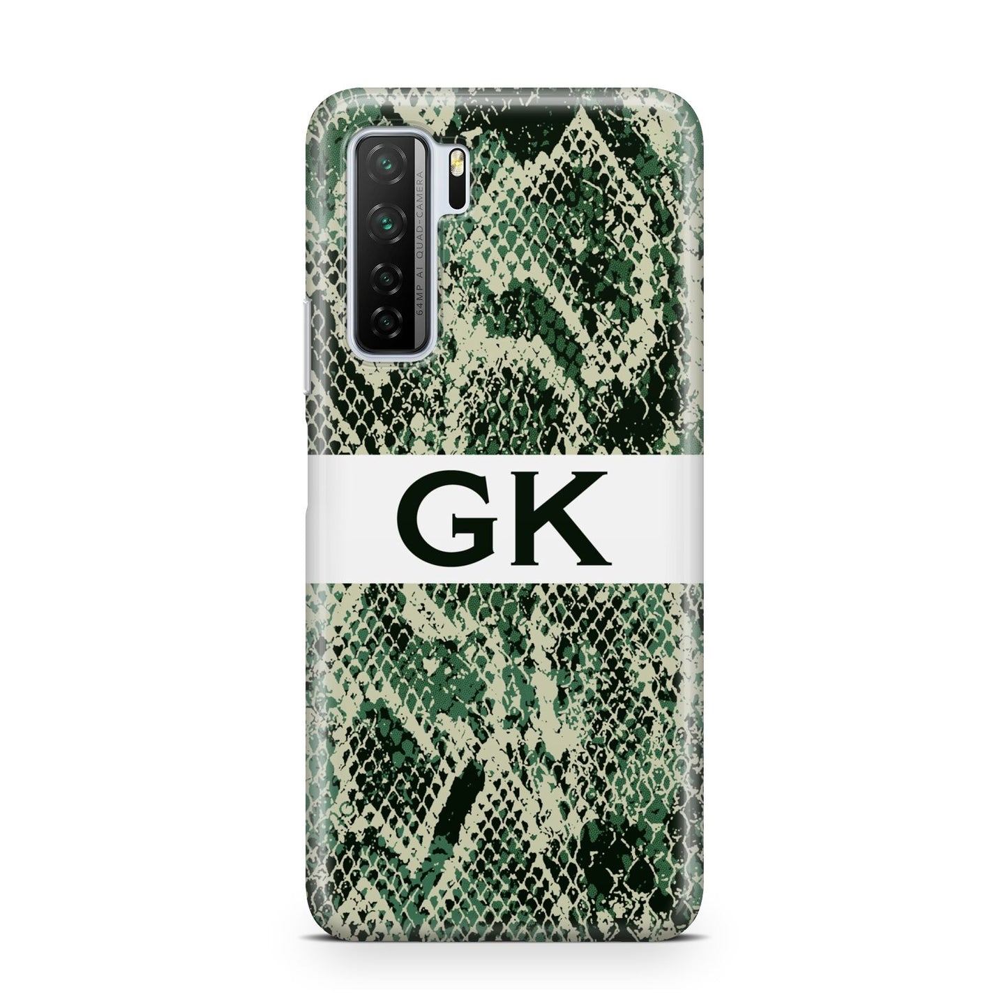 Custom Snakeskin Effect Huawei P40 Lite 5G Phone Case