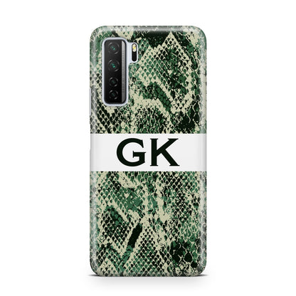 Custom Snakeskin Effect Huawei P40 Lite 5G Phone Case