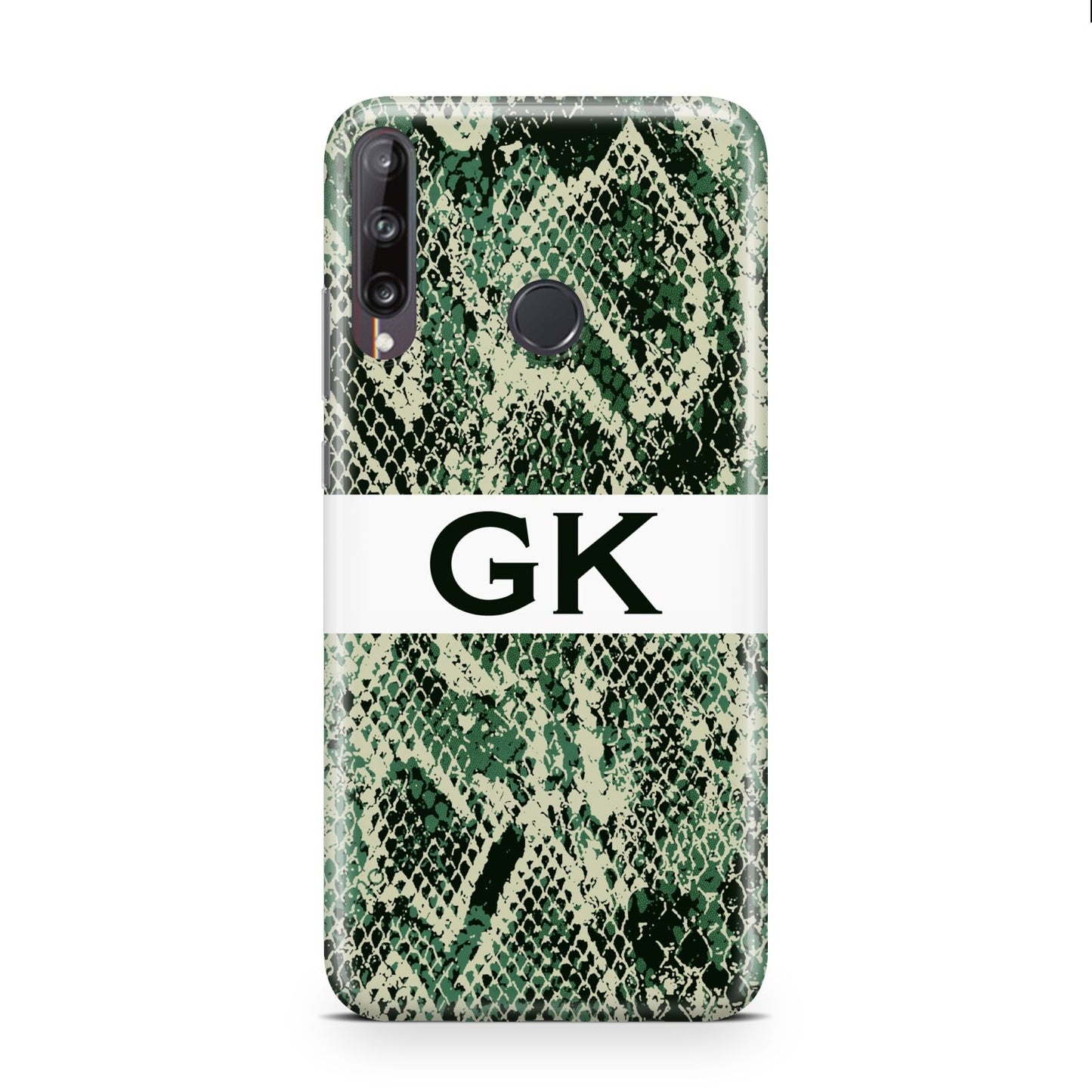 Custom Snakeskin Effect Huawei P40 Lite E Phone Case