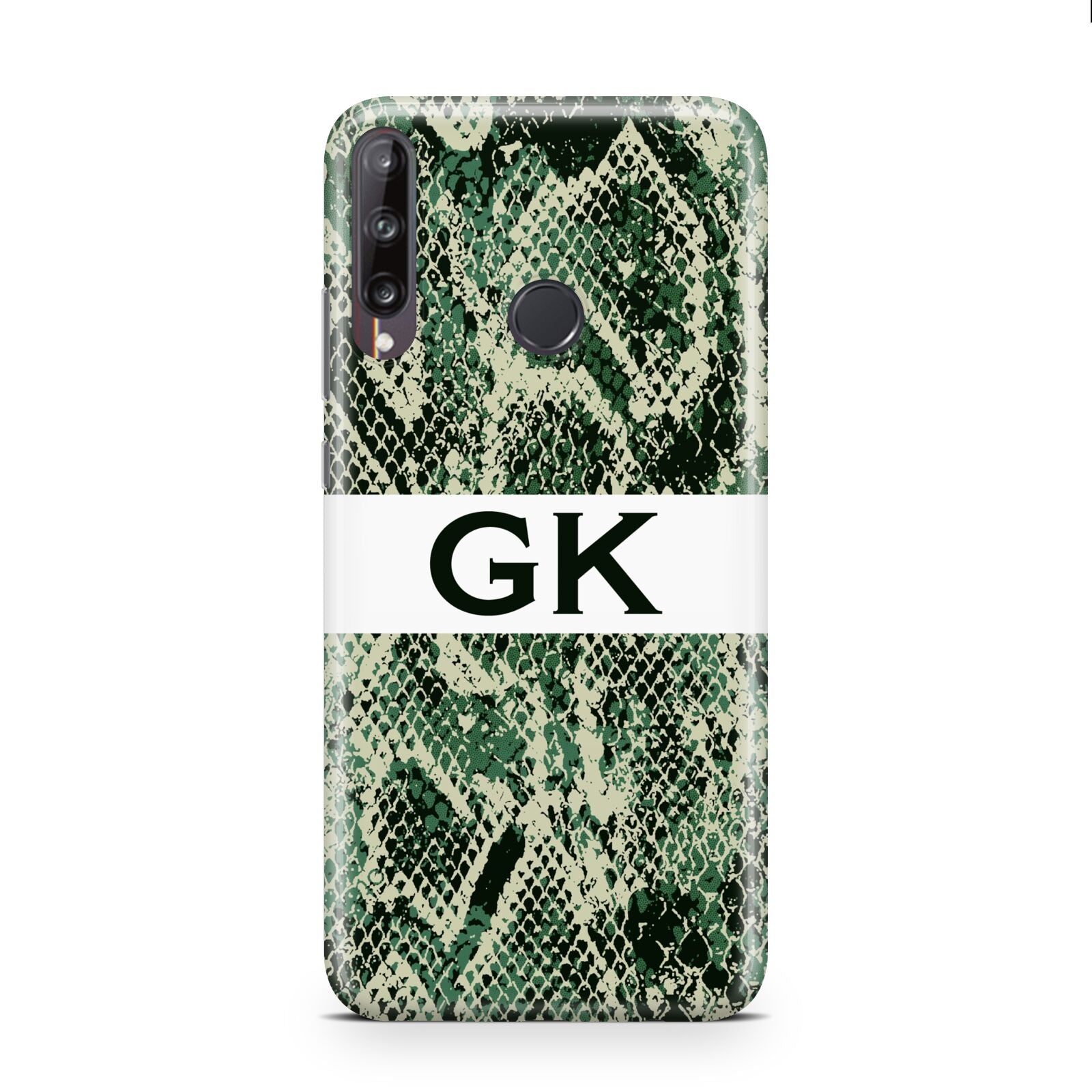 Custom Snakeskin Effect Huawei P40 Lite E Phone Case