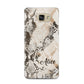 Custom Snakeskin Samsung Galaxy A5 2016 Case on gold phone