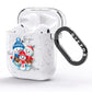 Custom Snowman Family AirPods Glitter Case Side Image